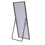 71" Black Metal Framed Standing Mirror - Montana Home & Kitchen Co.