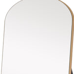 71" Gold Arch Wood Framed Full Length Standing Mirror - Montana Home & Kitchen Co.