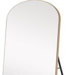 71" Gold Arch Wood Framed Full Length Standing Mirror - Montana Home & Kitchen Co.