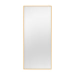 71" Gold Metal Framed Bathroom Vanity Mirror - Montana Home & Kitchen Co.