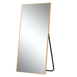 71" Gold Metal Framed Standing Mirror - Montana Home & Kitchen Co.