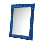 74" Blue Velvet Accent Mirror - Montana Home & Kitchen Co.