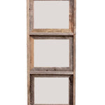 8 x 10 Gray Reclaimed Wood Three Slot Hanging Picture Frame - Montana Home & Kitchen Co.