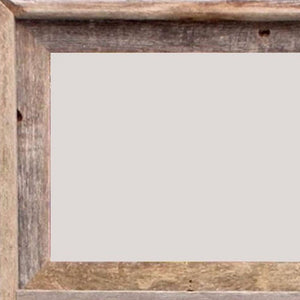 8 x 10 Gray Reclaimed Wood Three Slot Hanging Picture Frame - Montana Home & Kitchen Co.