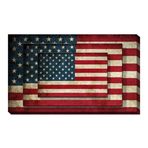 American flag Unframed Print Wall Art - Montana Home & Kitchen Co.