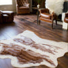 Animal Print Area Rug Brown And White - Montana Home & Kitchen Co.