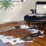 Animal Print Area Rug Brown And White - Montana Home & Kitchen Co.