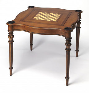 Antique Cherry Multi Game Table - Montana Home & Kitchen Co.