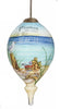 Beach Memories Hand Painted Mouth Blown Glass Ornament - Montana Home & Kitchen Co.