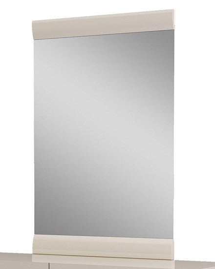 Beige Rectangle Dresser Mirror - Montana Home & Kitchen Co.