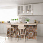 Bella Terra Peel And Stick Removable Tiles 4" X 4" - Montana Home & Kitchen Co.