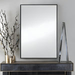 Black Aluminum Wall Mirror - Montana Home & Kitchen Co.