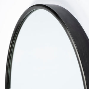 Black Arch Full Length Hanging Metal Mirror - Montana Home & Kitchen Co.