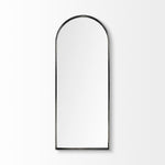 Black Arch Full Length Hanging Metal Mirror - Montana Home & Kitchen Co.