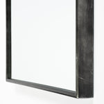 Black Arch Full Length Hanging Metal Mirror - Montana Home & Kitchen Co.