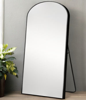 Black Arched Standing Mirror - Montana Home & Kitchen Co.