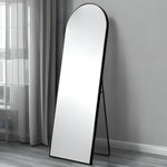 Black Arched Standing Mirror - Montana Home & Kitchen Co.