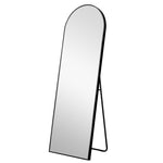 Black Arched Standing Mirror - Montana Home & Kitchen Co.