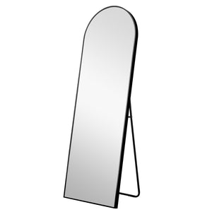 Black Arched Standing Mirror - Montana Home & Kitchen Co.