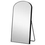 Black Arched Standing Mirror - Montana Home & Kitchen Co.