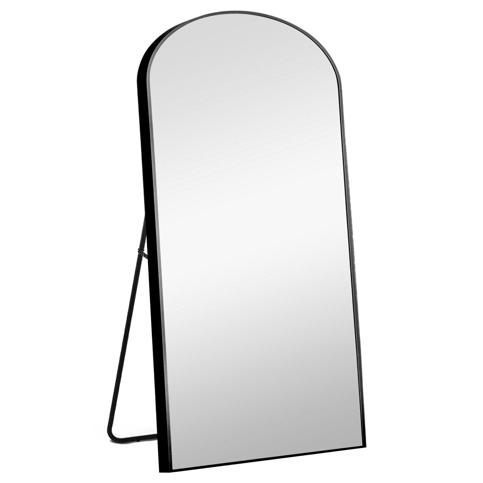 Black Arched Standing Mirror - Montana Home & Kitchen Co.