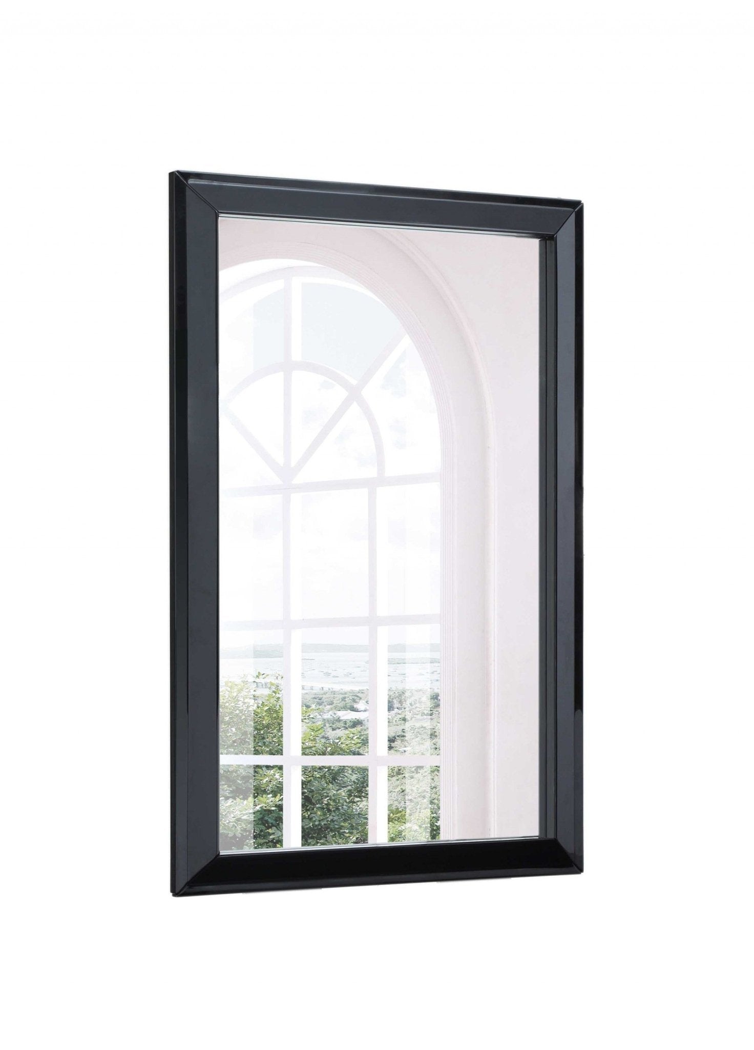 Black Rectangle Accent Mirror - Montana Home & Kitchen Co.