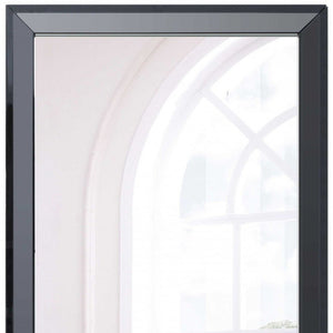 Black Rectangle Accent Mirror - Montana Home & Kitchen Co.