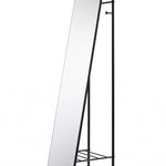 Black Rectangle Cheval Standing Metal Mirror - Montana Home & Kitchen Co.