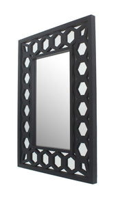 Black Square Accent Mirror - Montana Home & Kitchen Co.