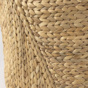 Braided Wicker Storage Baskets Set Of Three - Montana Home & Kitchen Co.