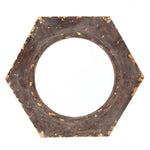 Bronze Hexagon Accent Mirror - Montana Home & Kitchen Co.