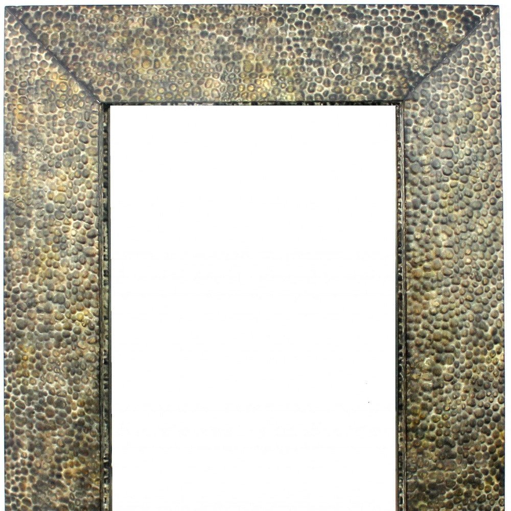 Bronze Rectangle Accent Metal Mirror - Montana Home & Kitchen Co.