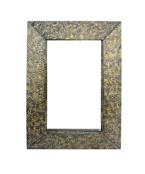 Bronze Rectangle Accent Metal Mirror - Montana Home & Kitchen Co.