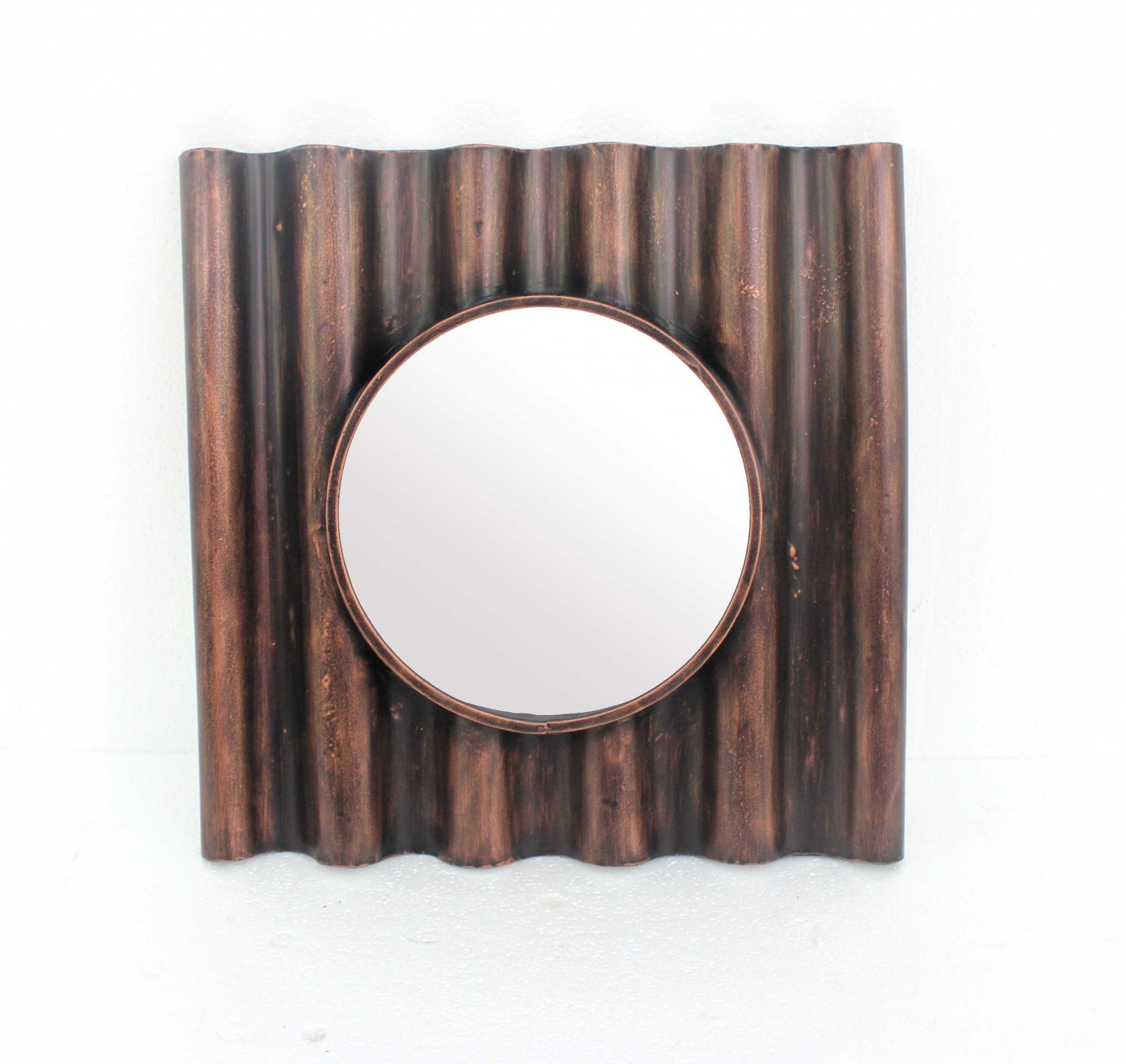 Bronze Square Accent Metal Mirror - Montana Home & Kitchen Co.