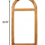 Brown Arch Accent Mirror - Montana Home & Kitchen Co.