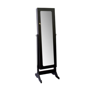 Brown Rectangle Cheval Standing Mirror - Montana Home & Kitchen Co.