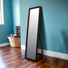 Brown Rectangle Cheval Standing Mirror - Montana Home & Kitchen Co.