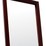 Brown Rectangle Cheval Standing Mirror - Montana Home & Kitchen Co.