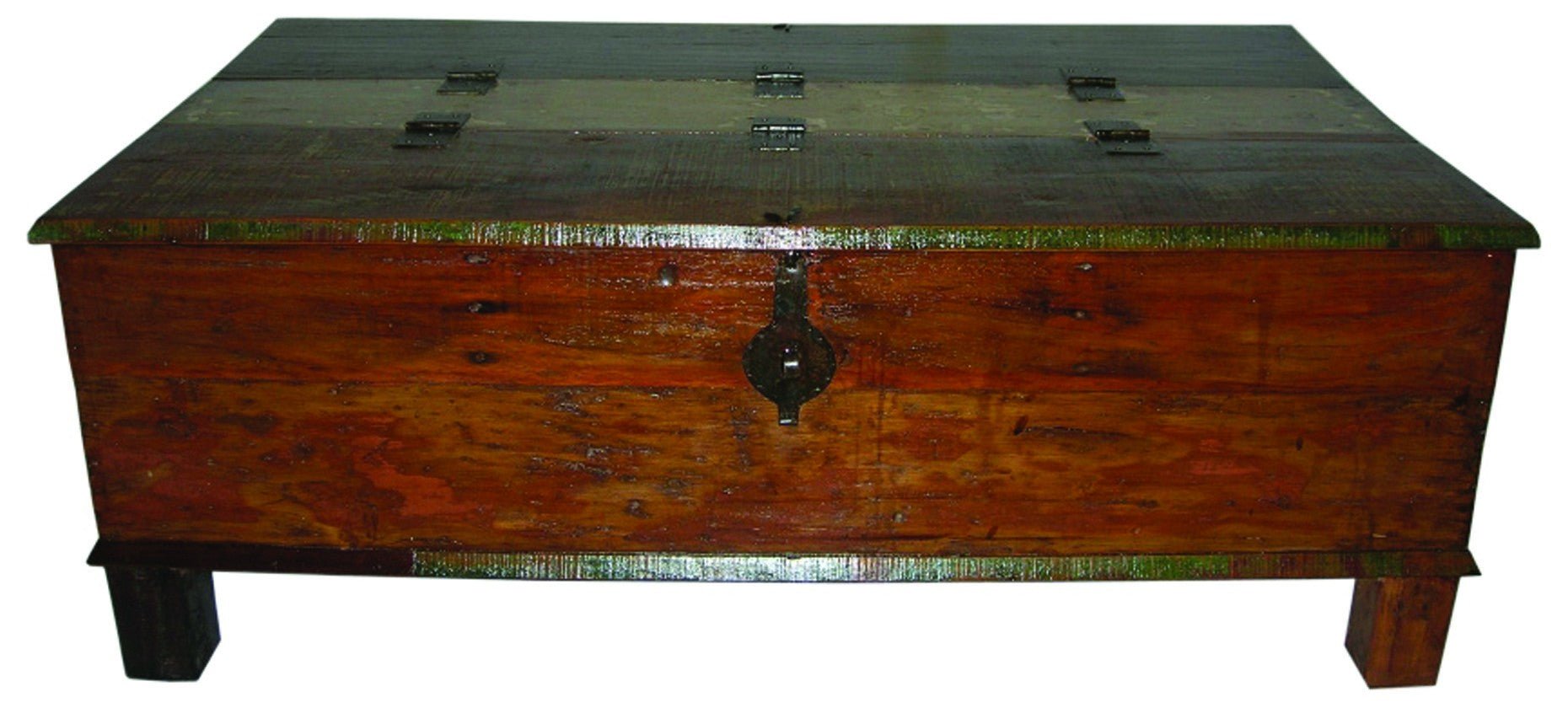 Brown Toned Wooden Coffee Table - Montana Home & Kitchen Co.