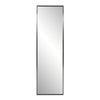 Brushed Titanium Rectangular Full Length Wall Mirror - Montana Home & Kitchen Co.