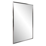 Brushed Titanium Rectangular Wall Mirror - Montana Home & Kitchen Co.