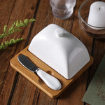 Butter Dish With Ceramic Lid Set - Montana Home & Kitchen Co.