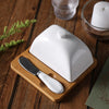 Butter Dish With Ceramic Lid Set - Montana Home & Kitchen Co.