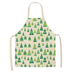 Christmas Apron 17 Style - Size: 47x38, Kids, Christmas Trees - Montana Home & Kitchen Co.