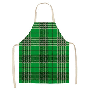 Christmas Apron 20 Style - Size: 47x38, Kids, Green & Black - Montana Home & Kitchen Co.