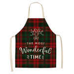 Christmas Apron 21 Style - 68x55, Adult The Most Wonderful Time! - Montana Home & Kitchen Co.