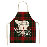 Christmas Apron 26 Style - Size: 47x38, Kids, Merry Christmas (Bear) - Montana Home & Kitchen Co.