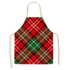 Christmas Apron 37 Style - Size: 68x55, Adult, Christmas Plaid - Montana Home & Kitchen Co.