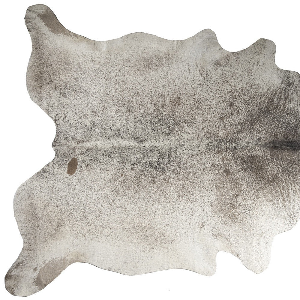 Cowhide Hand Knotted Area Rug / 6' X 7' or 5' X 7' Brown, Black and White LIMITED QTY - Montana Home & Kitchen Co.