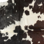 Cowhide Hand Knotted Area Rug / 6' X 7' or 5' X 7' Brown, Black and White LIMITED QTY - Montana Home & Kitchen Co.